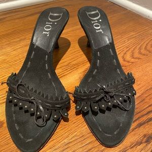 Dior vintage kitten heels